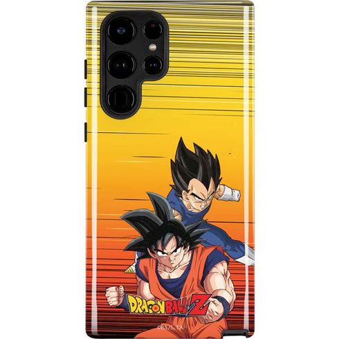 Dragon Ball Z Goku & Vegeta Galaxy S25 Ultra Impact Case